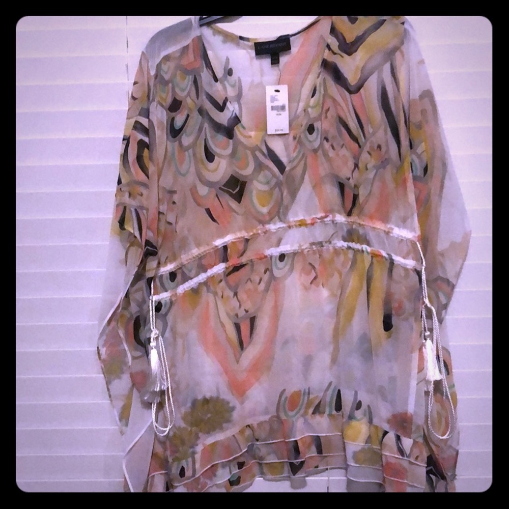 Lane Bryant Sheer Blouse